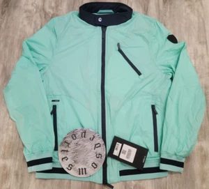 NWT Nobis Mateo Swimming Pool Full-Zip Bomber Jacket Men Size Large - Picture 1 of 9