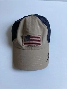 Panama Jack Mesh Hat Cap Strapback - USA Flag Embroidered Logo - Picture 1 of 9