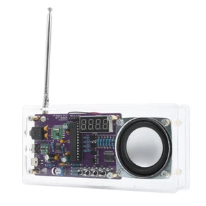 Kit elettronico radio FM tubo digitale fai da te kit pratica saldatura 87,5 MHz ~ 108 MHz - Foto 1 di 20