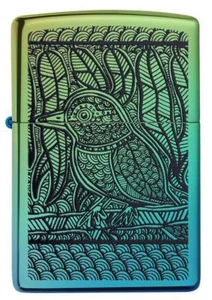 Zippo Windproof John Smith Gumbula Bird & Nature Lighter, 49611, New In Box - Picture 1 of 5