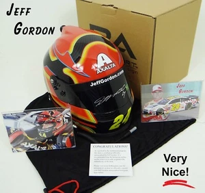 NEW Jeff Gordon Autographed BrandArt NASCAR 24EVER Axalta Full Size Helmet w/COA - Picture 1 of 17