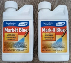 (2 PACK) Monterey Mark-It Blue Spray Solution Colorant Chemical Marker Dye - NEW - Picture 1 of 5