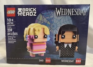 Neu versiegelt LEGO 40750 Brickheadz "Mittwoch und Enid" 239 Teile - Bild 1 von 5