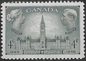 🍁Canada   #277   "PARLIAMENT BUILDINGS"   Brand New 1948  Original Gum      (A) - Picture 1 of 2