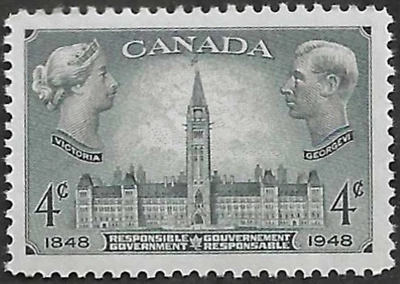 🍁Canada   #277   "PARLIAMENT BUILDINGS"   Brand New 1948  Original Gum      (A) - Image 1 of 2