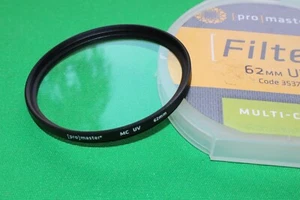 New ProMaster 62mm Multi Coated  #3537 UV Filter, - Picture 1 of 1