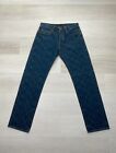 Ted Baker Mens Straight Fit Jeans Dark Blue Wash Size 32L