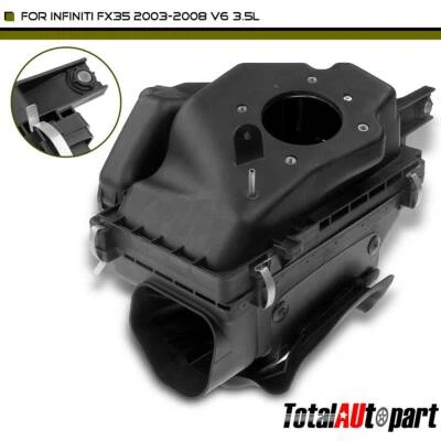 Air Cleaner Intake Filter Box w/o Air Strainer for Infiniti FX35 2003-2008 3.5L - Image 1 of 4