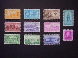 1950 US Commemorative COMPLETE YEAR SET #987-997 MNH OG F/VF #2 - Picture 1 of 1