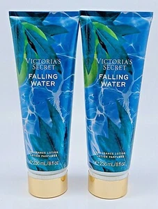 2 VICTORIA'S SECRET FALLING WATER FRAGRANCE LOTION PARFUMEE 8oz /236ml - Picture 1 of 6