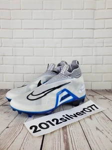 Nike Men's Alpha Menace Elite 3 'White Game Royal' Football Cleat CT6648-101 NEW - Picture 1 of 8