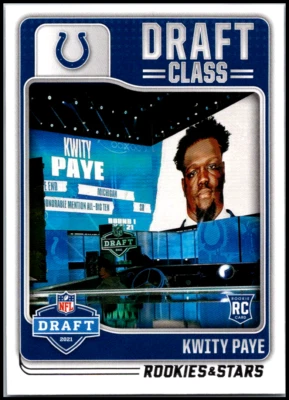 2021 Panini Rookies & Stars Draft Class RC #DC-18 Eric Stokes FREE SHIPPING! - Image 1 of 2