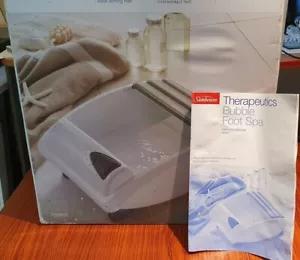 Sunbeam Therapeutics Bubble Foot Spa FB3600 - Picture 1 of 10