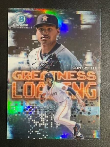 Cam Smith 2025 Bowman Greatness Loading Prospects Chrome Card GL-4 Astros - Picture 1 of 2