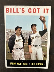 Topps #268 Pittsburgh Pirates 1964 Bill’s Got It Danny MURTAUGH Bill VIRDON - Bild 1 von 7
