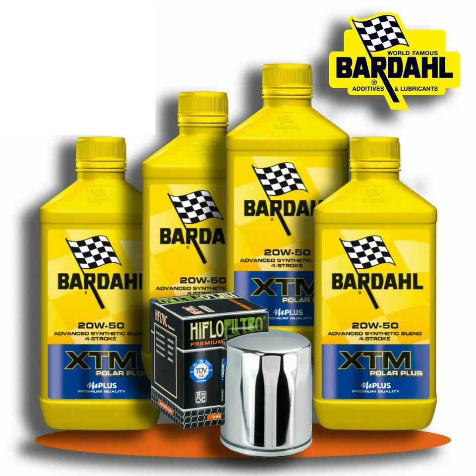 Etiqueta Harley Davidson Sportster Softail Low R KIT XTM 20W50 Filtro Y Aceite - Imagen 1 de 2