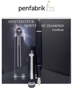 MONTBLANC Classique Meisterstück Diamond FÜLLFEDERHALTER 105978 pen NEU OVP - Picture 1 of 8