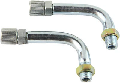 Gaszug Führungsrohr Bogen 90° für Dellorto PHBG PHVA Vergaser 15mm bis 21mm - Bild 1 von 2