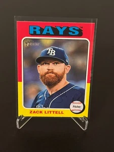 Zack Littell [High Number Short Print] #713 2024 Topps Heritage High Number - Bild 1 von 2