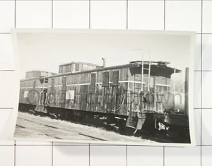 Kansas, Oklahoma and Gulf Railway Caboose Tool Car 83085: Vintage Train Photo - Bild 1 von 4