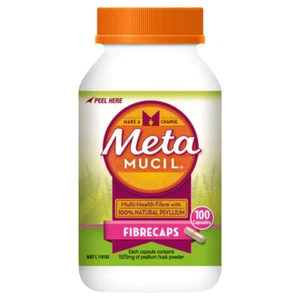 Metamucil tägliche Faserergänzung 100 Kapseln - Bild 1 von 3