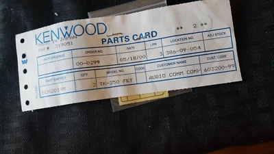 NOS OEM LOT of 2 Kenwood Radio GaAs FET UHF Mini Regulator for TK-250  SGM2014 M - Image 1 of 2