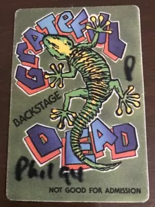 Grateful Dead 1994 Spectrum backstage pass (Phil 94) - Picture 1 of 2