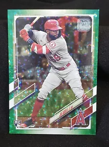 Jo Adell 'Los Angeles Angels' 2021 Topps Rookie Green *Short Print 161 of 499 - Bild 1 von 3