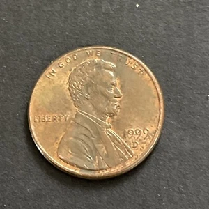 1999 D- DDR Lincoln Cent Error - Picture 1 of 4