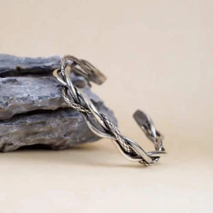 brazalete vikingo trenzado - Imagen 1 de 11