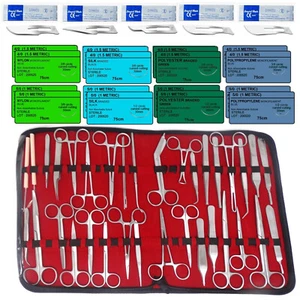 COMPREHENSIVE 168 PC MEDICAL STUDENT DISSECTION ADVANCE KIT SURGICAL INSTRUMENT - Picture 1 of 3