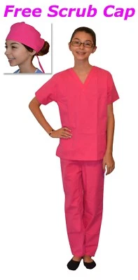 Juego de exfoliantes para niños REAL Hot Pink juegos de exfoliantes médicos y enfermeras para niños Foto 1 de 4