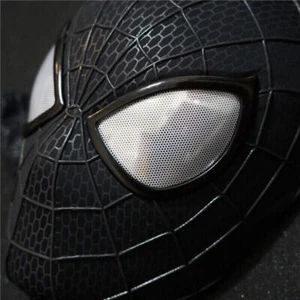 Schwarz Amazing Spider-Man Vollhelm Venom 3D Maske Cosplay für Kostüm Halloween - Bild 1 von 9