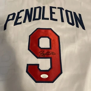 Terry Pendleton Autographed Jersey. Atlanta Braves Great. JSA Certified. - Picture 1 of 5