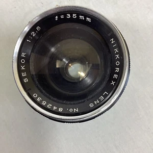 Nikkorex Sekor 2.8/35mm Lens - Vintage 35mm SLR Camera Lens - Bild 1 von 4