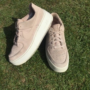 nike beige suede trainers