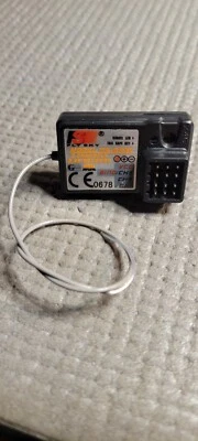 RC Flysky 2.4G 3CH FS-GR3E GR3E Receiver for FS GT3B GT2 GT3C Transmitter - Image 1 of 2