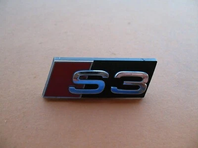 15 16 17 18 19 AUDI S3 FRONT GRILLE EMBLEM LOGO BADGE SYMBOL USED OEM A23179 - Image 1 of 3