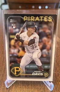 2024 Topps Series 1 Henry Davis rookie card base #295 - Picture 1 of 2