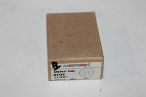 FUSIBLE CLASE MIDGET SHAWMUT/FERRZAZ/MERSEN ATQ6, 6A, 500VAC - Imagen 1 de 3
