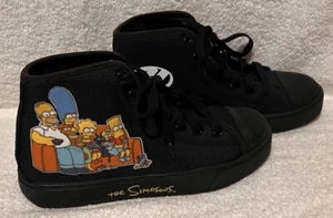 Zapatillas Heelys Hustle Los Simpson Para Hombres Talla 7 Negras Colaboración Limitada LEER - Imagen 1 de 9