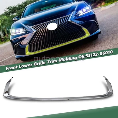 Ajuste para Lexus ES300h ES350 2016-2018 moldura de rejilla inferior delantera 53122-06010 Foto 1 de 4
