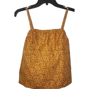 Vintage OCI Neu mit Etikett Blumen Tank Top Mädchen ärmellos Freizeit Sommer Top Größe Small - Bild 1 von 9