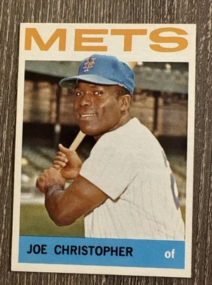 1964 Topps Baseball Card #546 Joe Christopher High # Vintage New York Mets EX-MT - Image 1 of 2