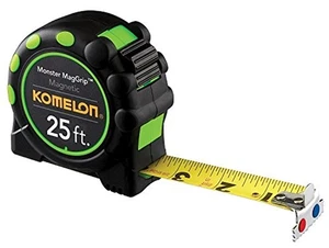 Cinta métrica Komelon 7125 Monster MagGrip 25 pies con extremo magnético - Imagen 1 de 1