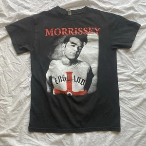 Morissey The Smith Photo Tees England Flag - Picture 1 of 5