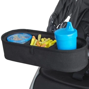 Universal Stroller Snack Tray with Insulated Cup Holder - Divided Compartment... - Picture 1 of 6