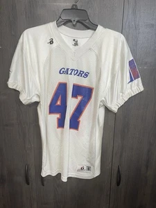 Vintage Florida Gators #47 Game Worn Jersey Youth Small White - Picture 1 of 10
