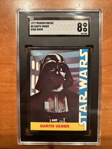 1977 Star Wars Wonder Bread 563 #5 Darth Vader SGC 8 - Picture 1 of 3