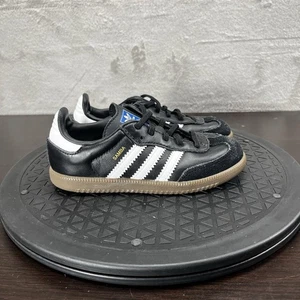 Adidas Samba OG Kleinkind Größe 10K Schuhe Kern schwarz weiß Cloud Gummisohle - Bild 1 von 10